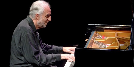 French pianist Jacques Loussier performs